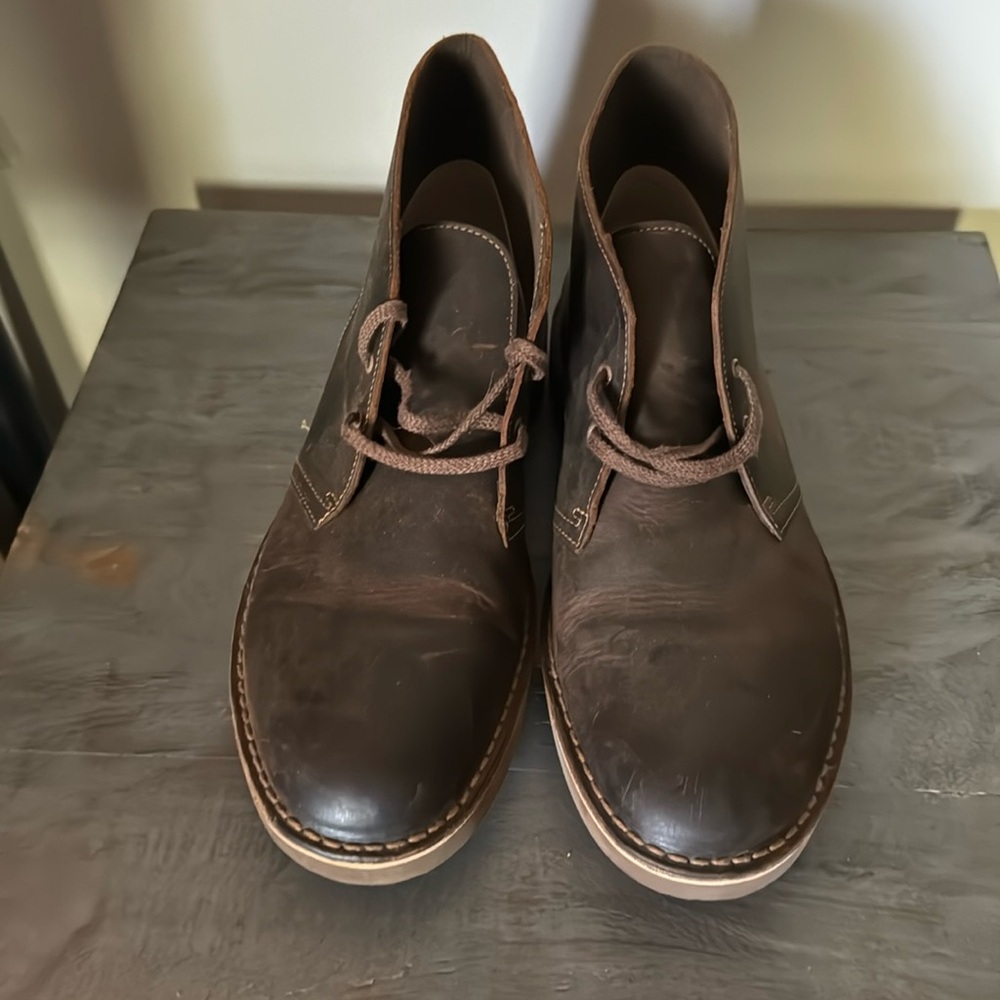 Men’s Bushacre 2 desert boot, brown leather, sz. 12